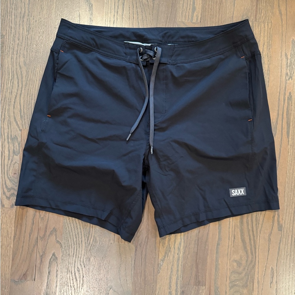 Saxx Men's Black Swim Trunks